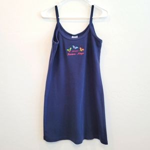 YachtClub Navy Blue Riviera Maya Mini Dress Women's Size Large